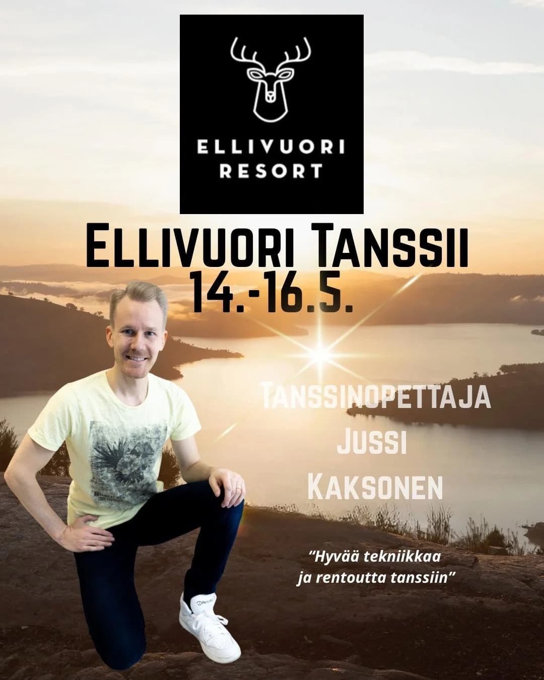 Tanssinopettaja Jussi Kaksonen