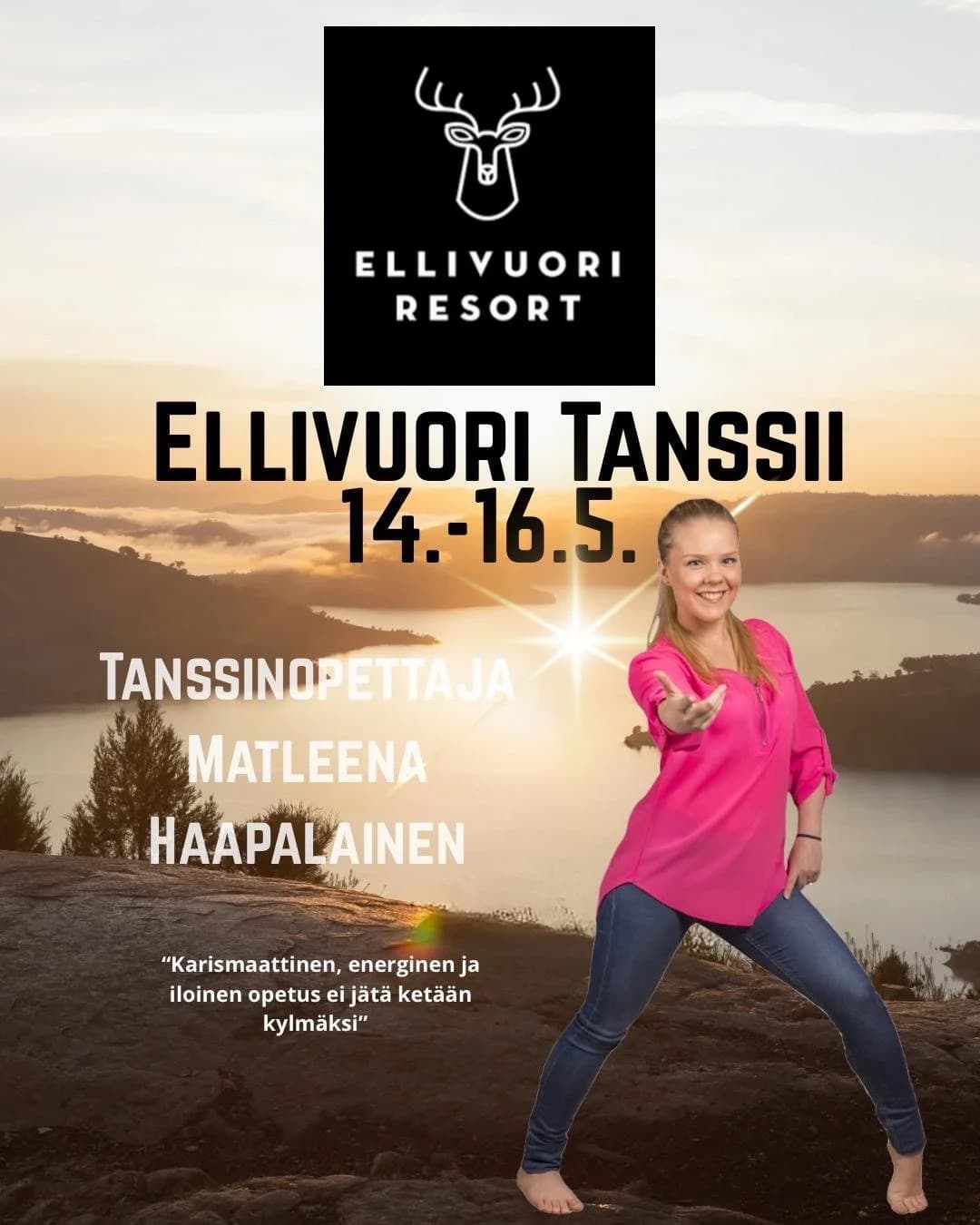 Tanssinopettaja Matleena Haapalainen